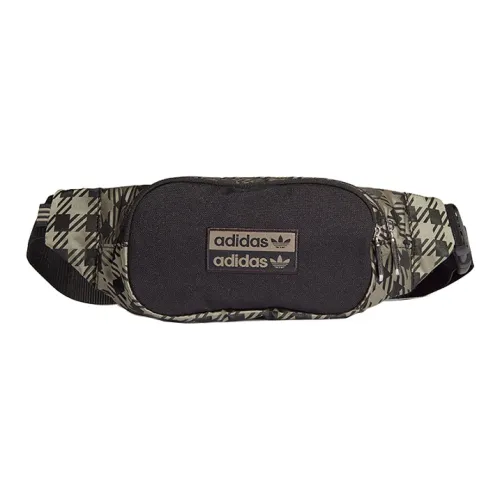 Adidas Originals Полиэстер Сумка через плечо Слинг-сумка Сумка на пояс Стандартная Унисекс Глина и Черный