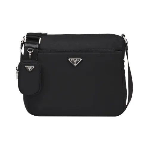 PRADA RE Нейлоновая Сумка через плечо Женская Черная