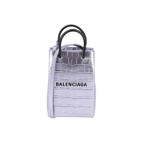 Balenciaga Коровья кожа Сумка Женская Фиолетовая
