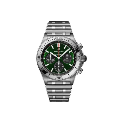 BREITLING Автоматический Механический Часы Мужские Mechanical Chronograph Collection 42 мм Зеленые