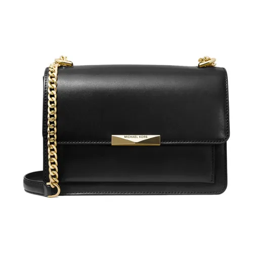 MICHAEL KORS Нефритовая кожа через плечо большая женская черная