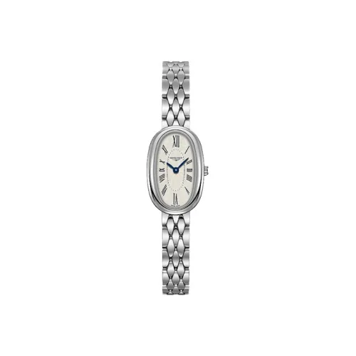 Longines Quartz Movement Женские Часы Round Dance Collection 16mm*8mm Белые