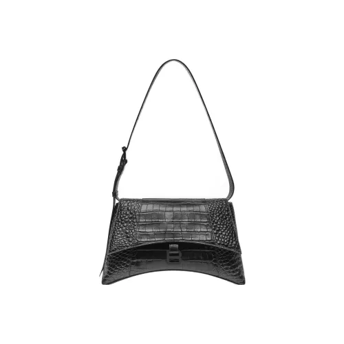 Balenciaga Hourglass Крокодиловый узор Тисненая коровья кожа