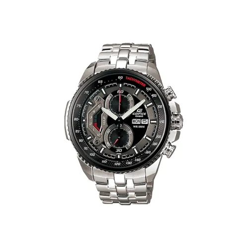CASIO EDIFICE Collection Кварцевый механизм Часы Мужские Черный циферблат EF 558D 1A