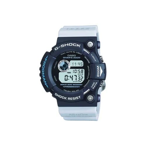 CASIO г Shock FROGMAN Collection Кварцевый механизм Смола Ремень Часы Мужские Черный циферблат GW 205K 2JR