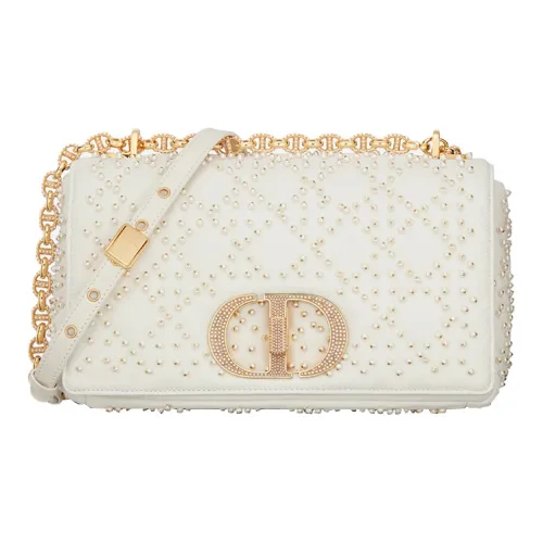 DIOR Овчина Сумка через плечо Женская Молочно-белая