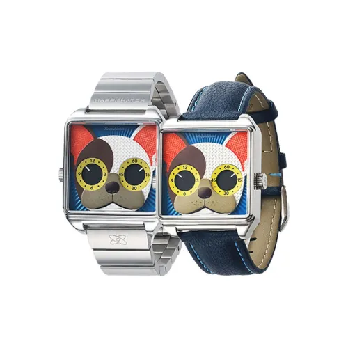 HappieWatch Кварцевый механизм Часы Унисекс Многоцветный Циферблат часов HN104F2FDM00ZH HN104F2FDV06ZH