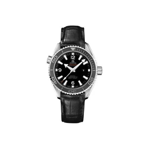 OMEGA Автоматический Механический Movement Женские Seahorse Series Ocean Universe Часы 37,5 мм Черные