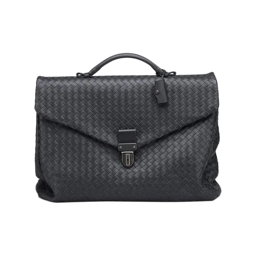 Bottega Veneta Телячья кожа Сумка Стандартная Женская Серого цвета