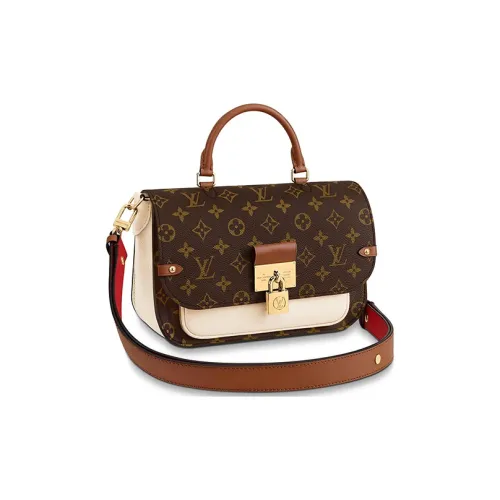 LOUIS VUITTON Vaugirard Коровья кожа Сумка Сумка через плечо Стандартная Женская Молочно-белая