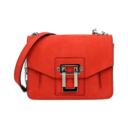 PROENZA SCHOULER Кожаная сумка через плечо унисекс красного цвета