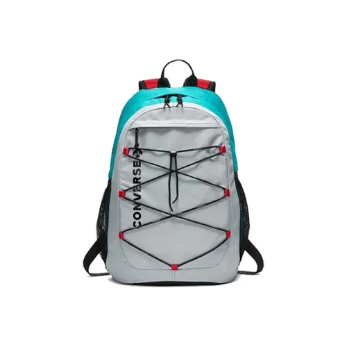 Converse Polyester Backpack Regular Unisex Gray Blue Конверс Полиэстер Рюкзак Стандартный Унисекс Серый Синий