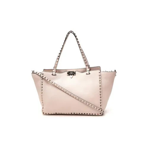 Valentino Кожа Сумка Стандартная Женская Светлый Бежевый