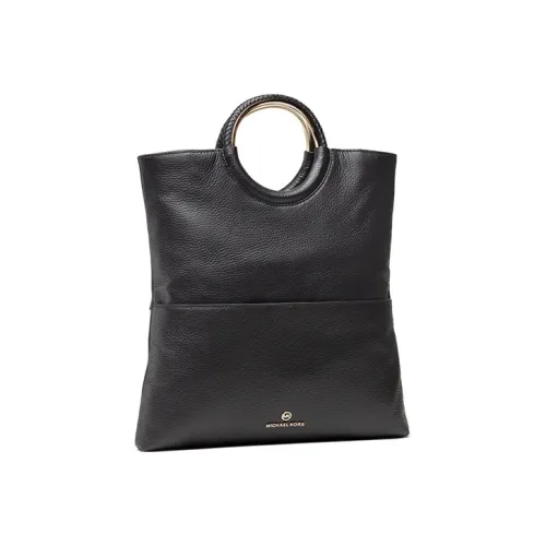 MICHAEL KORS Rosie Кожа Сумка для покупок Большая Женская Черная