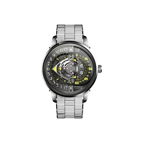 BEHRENS Механические Мужские Часы Rotor Collection Черные