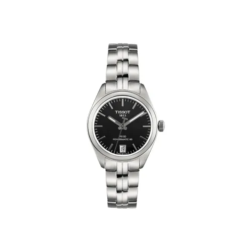 TISSOT Автоматические Механические Часы Женские PR100 Collection 33 мм Черные