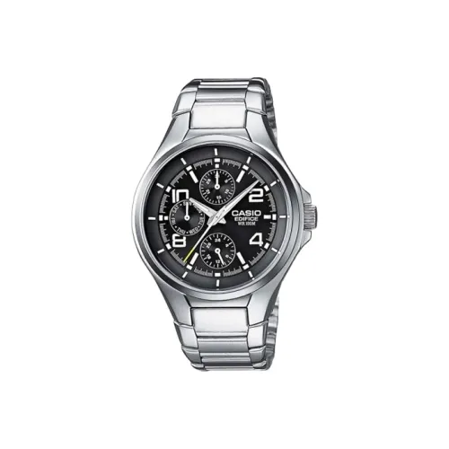 CASIO EDIFICE Collection Кварцевый механизм нержавеющая сталь ремешок часы для мужчин черный циферблат EF 316D 1AVEF