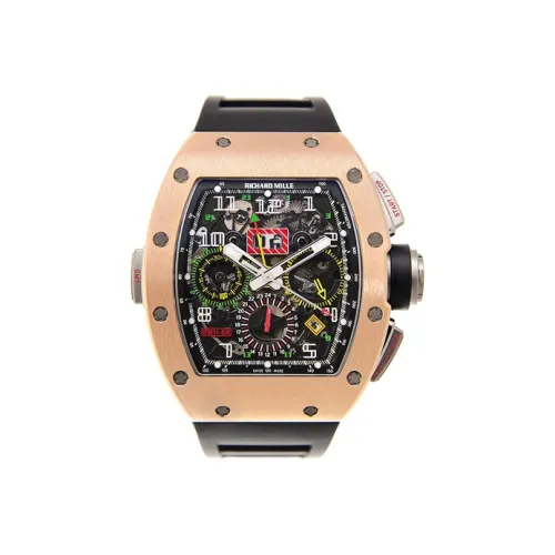RICHARD MILLE Механический механизм Мужские часы 50мм*42,7мм Черный