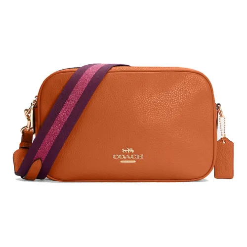COACH Jes Кожа Сумка через плечо Средняя Женская Апельсин