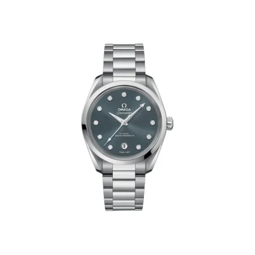 OMEGA Автоматический Механический Movement Женские AQUA TERRA 150 метров Часы 38 мм Серые