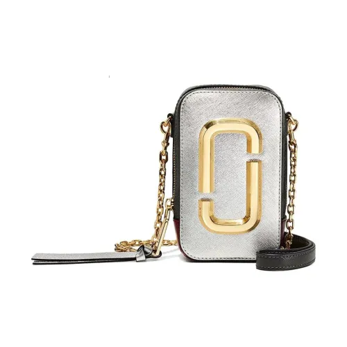 MARC JACOBS Кожа Camera Сумка Сумка через плечо Женская Серебряная Серый