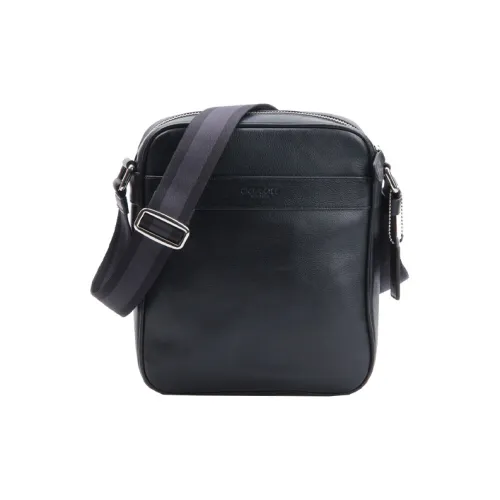 COACH Кожа Сумка через плечо Маленькая Мужская Черная