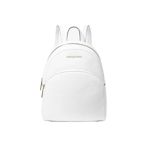 MICHAEL KORS Рюкзак из кожи средний женский чисто белый
