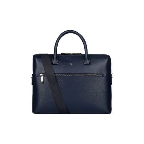 MONTBLANC Кожа Доска Сумка через плечо Сумка Мужская Темно-синий