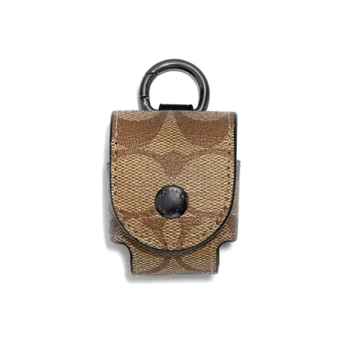 COACH Чехол для наушников Коричневый Мужской