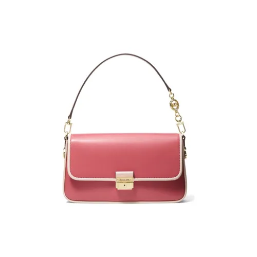 MICHAEL KORS MK Bradshaw Коровья кожа Сумка для повседневного использования Сумка через плечо Женская Розовый Чай Розовый