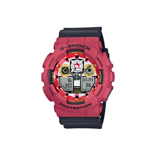 CASIO Liquid Crystal Analog Dual Display Series G Shock Collection BlackEyePatch Бренд Новый 「Япония Daruma」