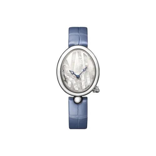 Breguet Автоматический механический механизм Женские REINE DE NAPLES Часы 32,7мм*27,3мм*10,02мм Белый