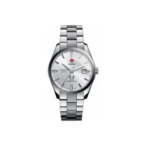 RADO Glam Slam Collection Автоматический Механический Механизм Мужские Часы Часы 40 мм Серебристый Циферблат