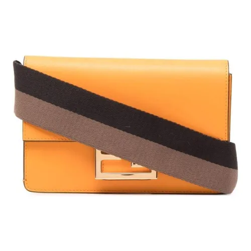 FENDI Baguette Кожа Сумка на плечо Женская Апельсин