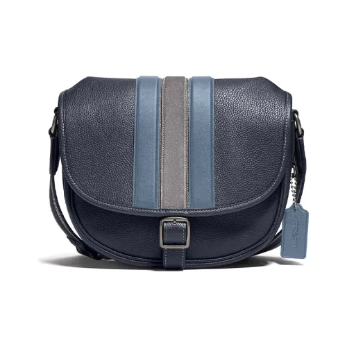 COACH Hitch Кожа Сумка через плечо Стандартная Мужская Черная