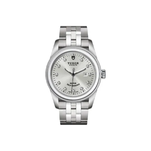 TUDOR Jun Jue Series Автоматический Механический Механизм Женские Часы Часы 31 мм Серебристый Циферблат