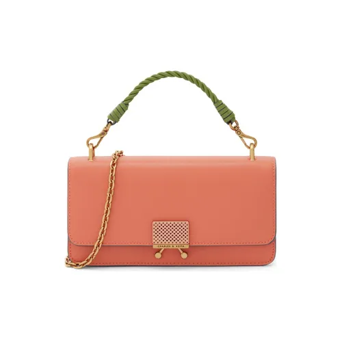 CHARLES KEITH Сумка через плечо из микрофибры кошелек обычный женский апельсин темный дуб песочный