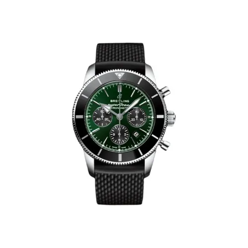 BREITLING Автоматический Механический Часы Мужские Super Ocean Culture Collection 44 мм Зеленые
