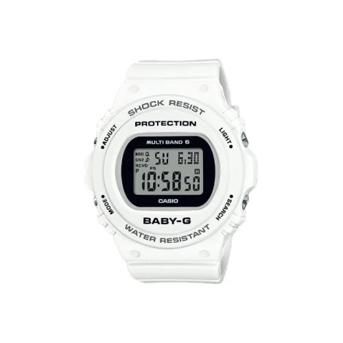 CASIO Малыш G Коллекция Кварцевый Механизм Часы Женские Серый Циферблат