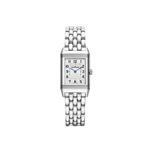 Jaeger LeCoultre Ручной Механический Movement Женские Flip Collection REVERSO Часы 35,78мм*21мм*7,4мм Серебряные