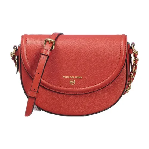 MICHAEL KORS Jet Set Charm Кожа Седло Сумка Сумка через плечо Женская Терракота