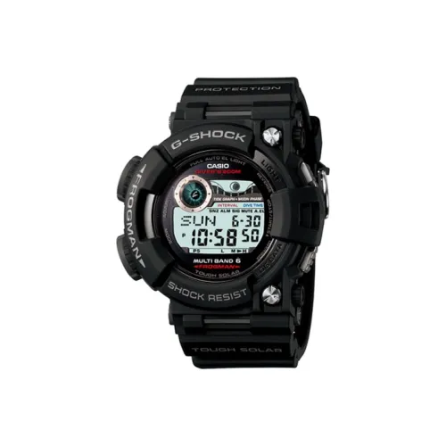 CASIO G SHOCK Collection Кварцевый механизм Смольный ремешок Часы Мужские Черный циферблат