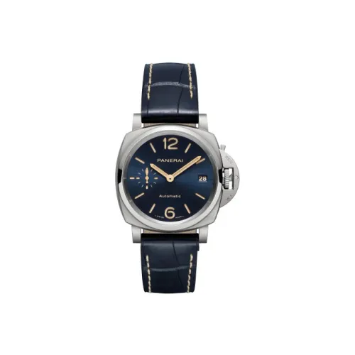 PANERAI Автоматический Механический Мужской Часы LUMINOR DUE LUMINO Collection 38 мм Синий