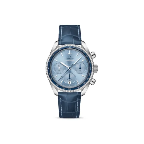 OMEGA Автоматический Механический Movement Женские Super Dominator Series 38mm Часы 38mm Синий