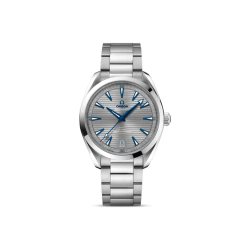 OMEGA Автоматический Механический Часы Мужские AQUA TERRA 150 метров 41 мм Серый