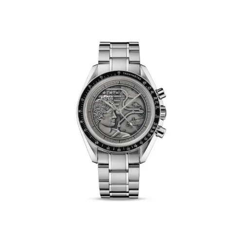 OMEGA Автоматический Механический Часы Мужские Super Tyrant Series Professional Moon Watch 42 мм Серый