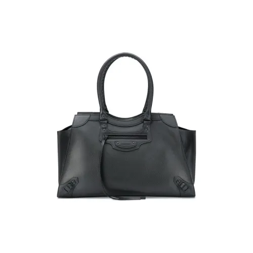 Balenciaga Кожа Тоут Сумка Сумка для покупок Сумка Женская Черная