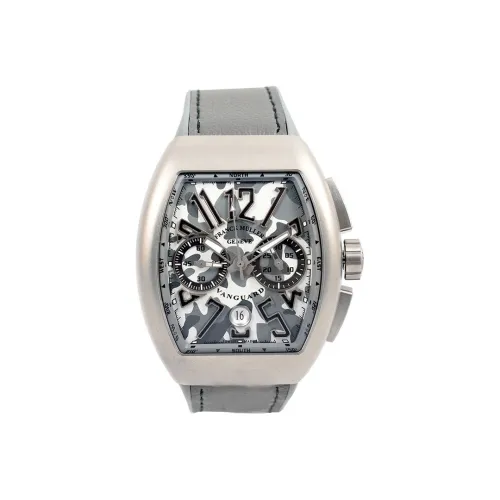 Franck Muller Автоматический Механический Механизм Мужские Часы YACHTING VANGUARD 44 мм Серебряные