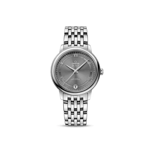 OMEGA Автоматический Механический Movement Женские Часы Elegant Saucer Series 32,7 мм Серые