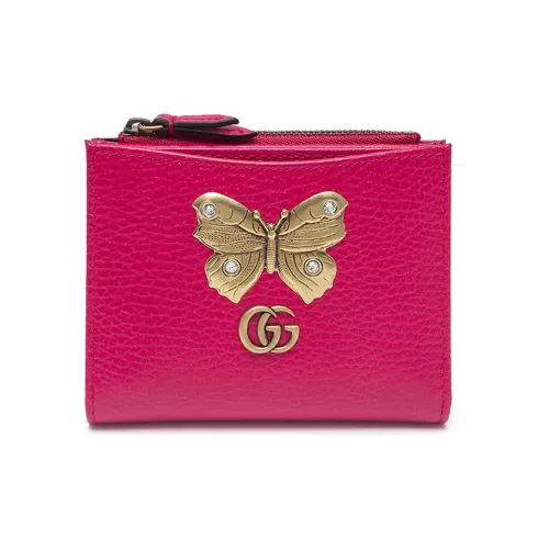 GUCCI Кожа Кошелек Стандартный Женский Розовый Красный